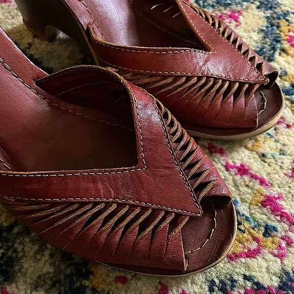 Vintage cognac wedges - Picture 2 of 4